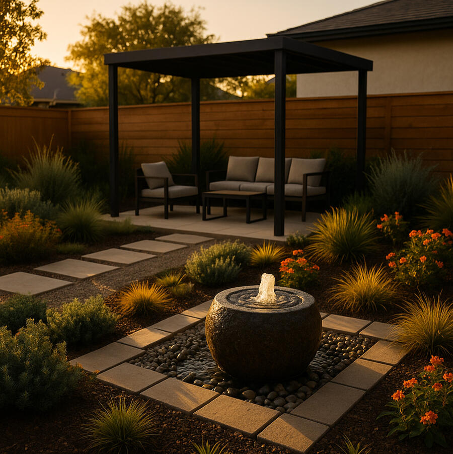 Small Backyard Design Austin